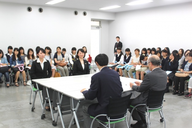 ・SAIJO生による模擬面接を見学！