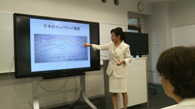 「日本インバウンドの推移及び通訳案内士のお仕事」 高橋美恵子研究員