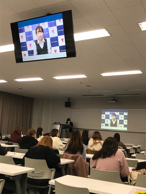 愛和病院様で働いているOGからの素晴らしいメッセージ。
学生たちの憧れです!