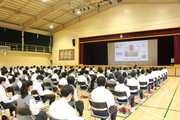 マナホス研究所　宇都宮弘子　研究員による出張授業