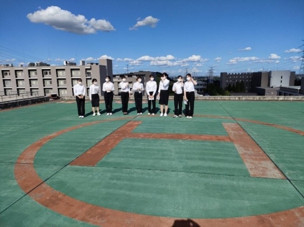 ドクターヘリ発着場(埼玉医科大学国際医療センター様)