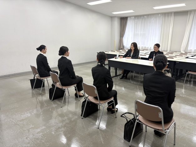 面接試験の様子①